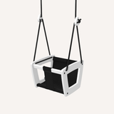 Toddler swing - birch - leather