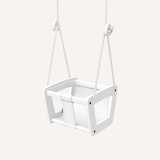 Toddler swing - birch - leather