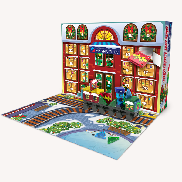 PRE-ORDER | Adventskalender - 34-delige Magnetische Constructieset