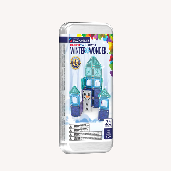 COMING SOON | Magna-Tiles Micromags travel set - Winter Wonder - 26