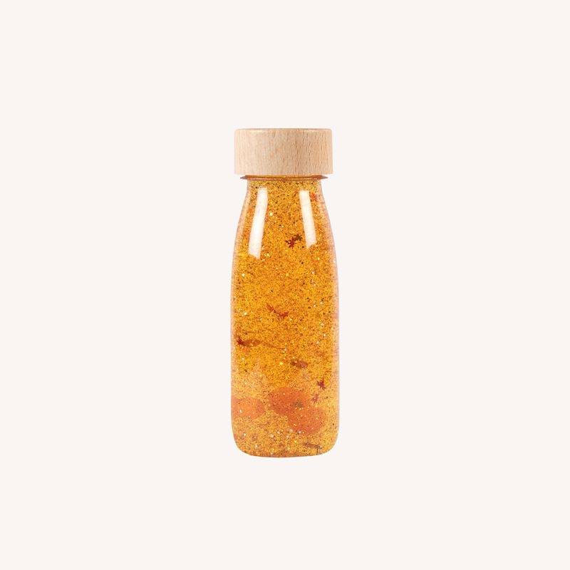 Sensory bottle float - Curcuma