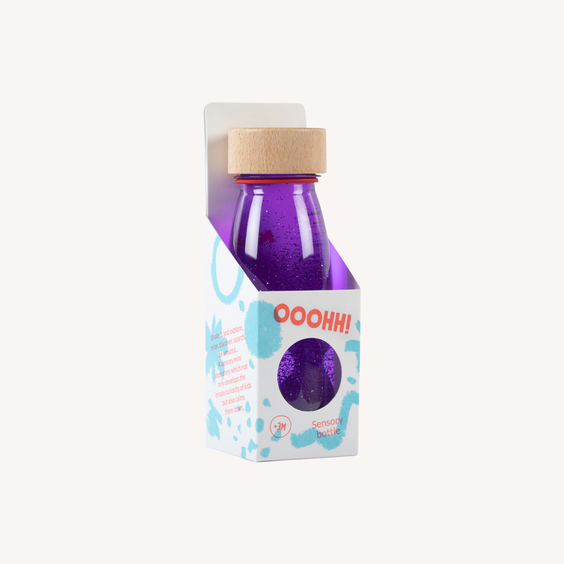 Sensory bottle float - Purple