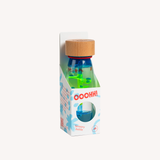 Sensorische fles - spiraal - blauw