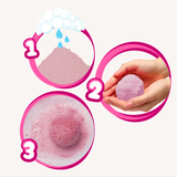DIY kit bad bruisballen maken - roze