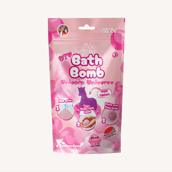 DIY kit bad bruisballen maken - roze