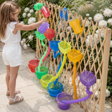 Transparante Waterwand set - 24-delig
