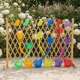 Transparante Waterwand set - 24-delig