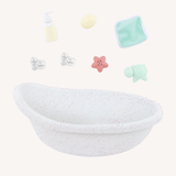 Poppenbad met accessoires | Badset voor poppen