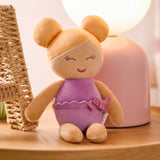 Pre-order | Knuffelbadpop in mand met accessoires - Meisje blond haar