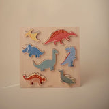 Wooden puzzle - dino