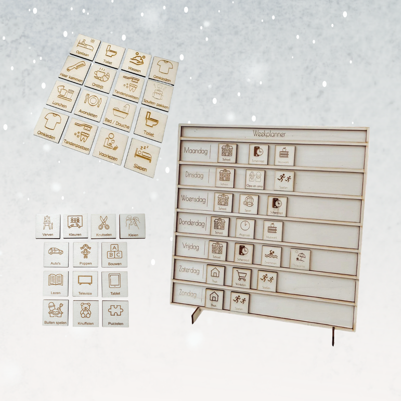 Kerstbundel - weekplanner