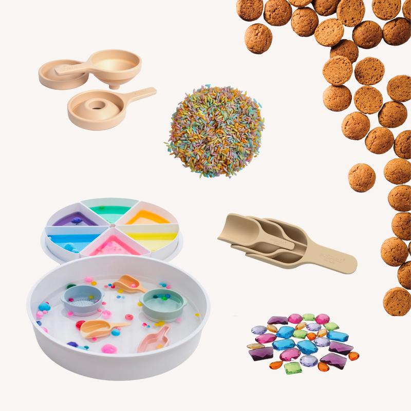 Sintbundel - sensorische speelbak