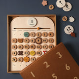 Wooden calendar