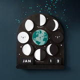 Houten maanfase kalender