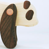 Houten panda