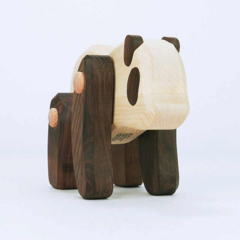 Houten panda