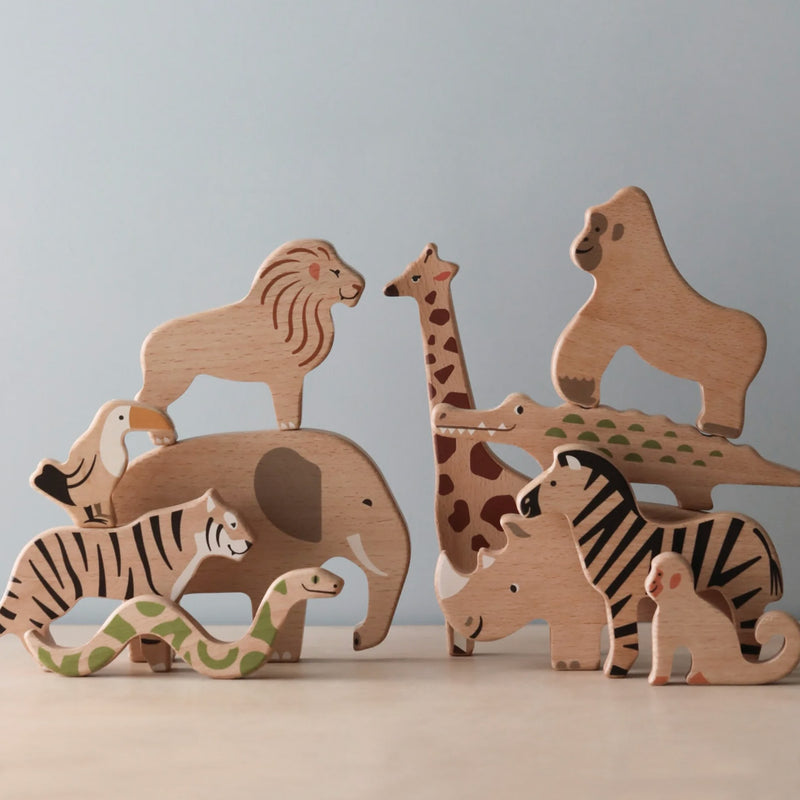 Wild animals set - jungle