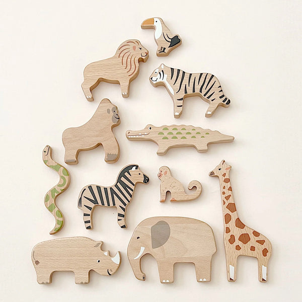 Wild animals set - jungle