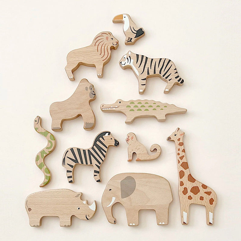 Wild animals set - jungle